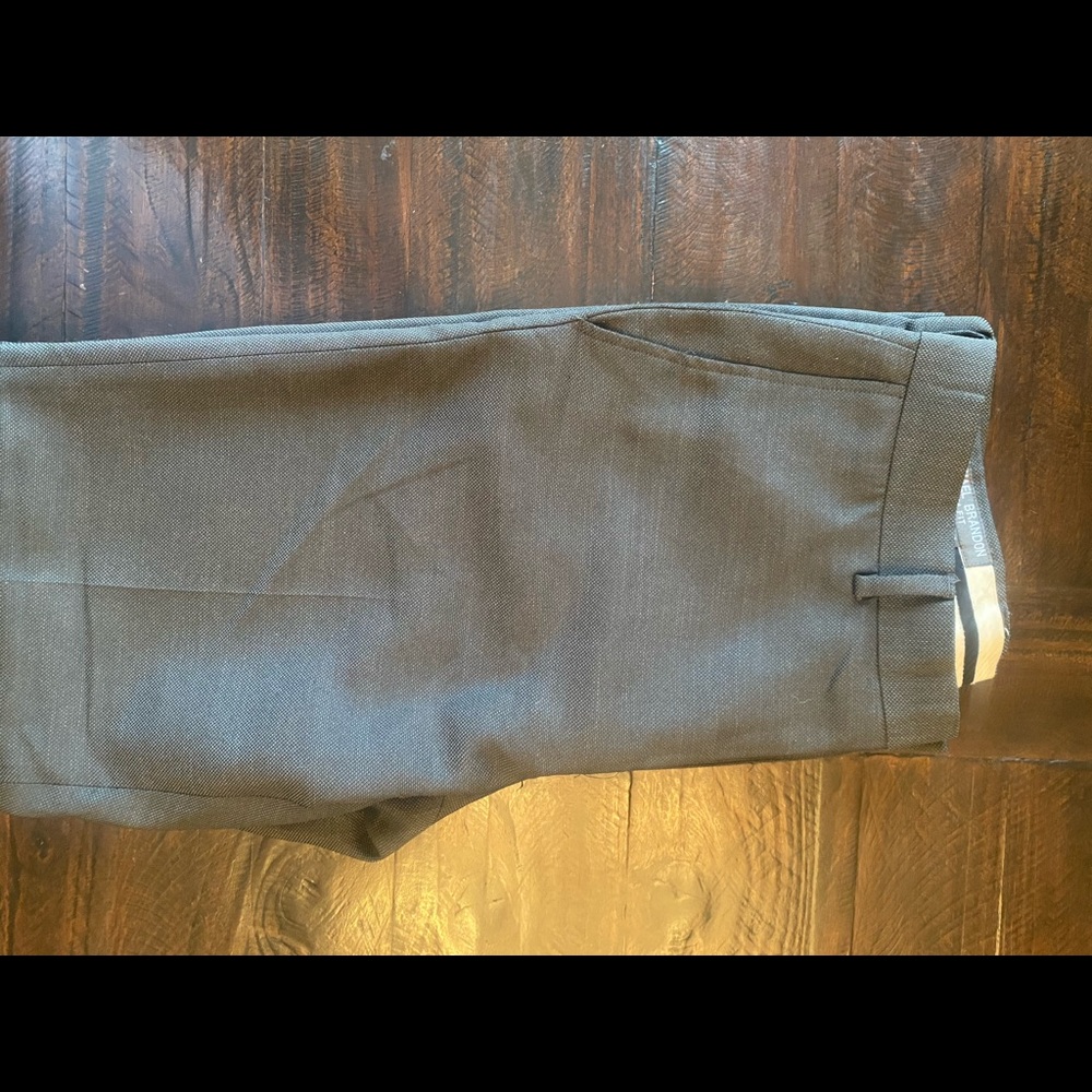 Michael Brandon grey dress pant - 34/32 Slim